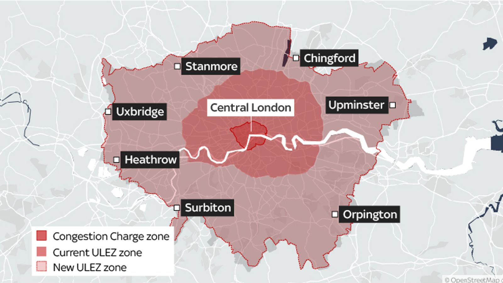 Congestion Charge Zone-london